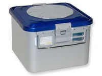 [A00014045] - Container con valvola piccolo h200 mm - blu forato – Image 1