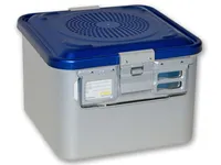[A00014015] - Container con filtro piccolo h200 mm - blu forato – Image 1