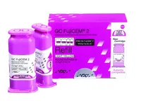 [A00120238] - FUJI CEM 2 SL Vetro–ionomero ibrido per fissaggio [2xCartucce 13,3g+Mixing Pads 22] [004599] GC – Image 1