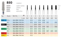 [A00115448] - Fresa diamantata  fig 850 104 - 5pz - mis 016 Consorzio ONDA – Image 1