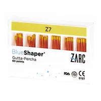 [A00165528] - PUNTE DI GUTTAPERCA BLUESHAPER Z7 GIALLO - 60pz ZARC4ENDO – Image 1