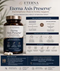 Eterna Axis Preserve™ Enclomiphene (Male & Fertility Support) – Image 1