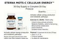 MOTS-C CELLULAR ENERGY™ – Mitochondrial Activation Protocol – Image 1