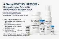 ⚡ CORTISOL RESTORE™ – Comprehensive Adrenal & Mitochondrial Support Stack – Image 1