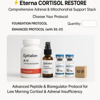 ⚡ CORTISOL RESTORE™ – Comprehensive Adrenal & Mitochondrial Support Stack – Image 2