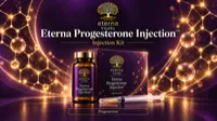 Progesterone Injection (Sesame Oil) 50 mg/mL 10 mL + Syringe Kit – Image 1