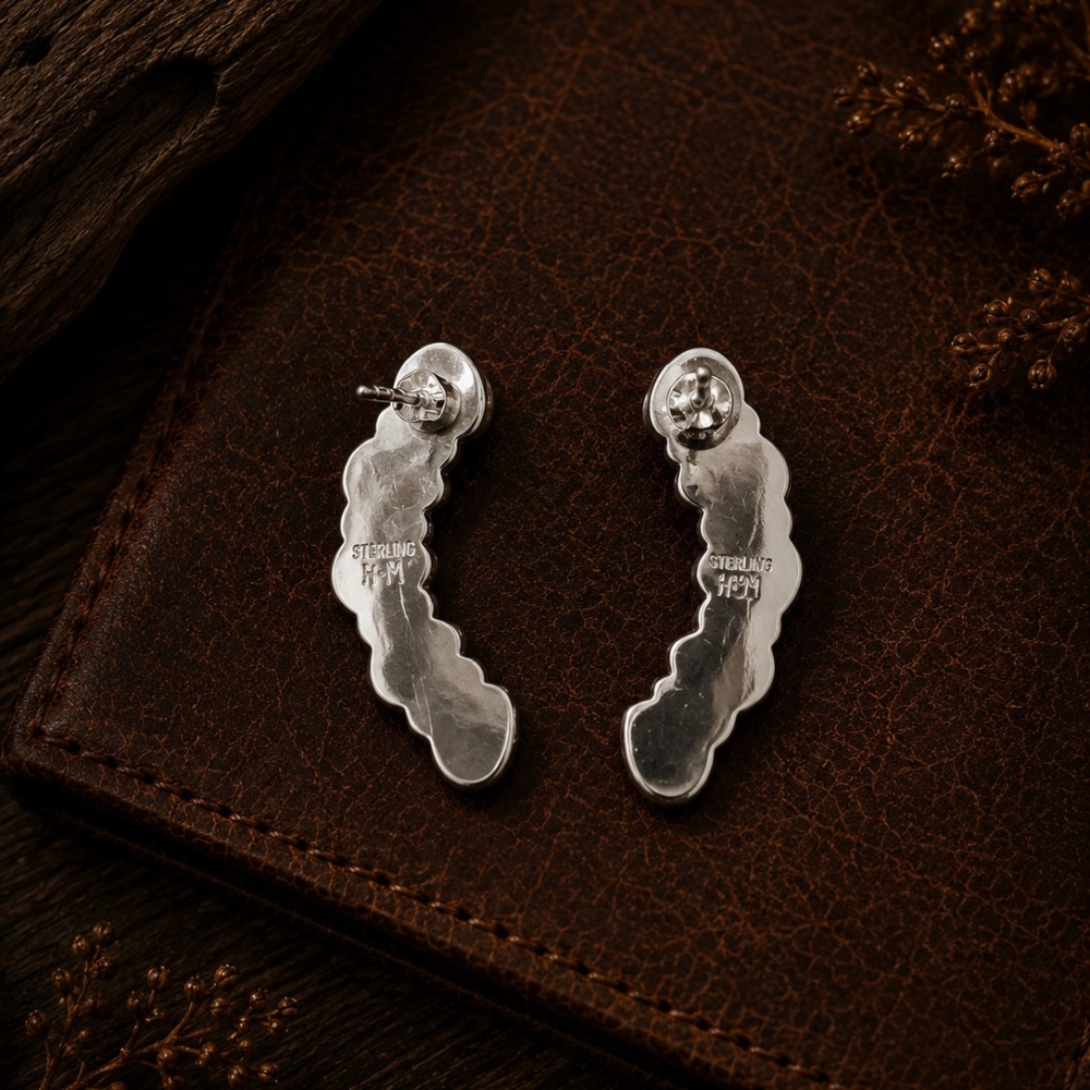 Kingman Cascade Turquoise Earrings – Image 2