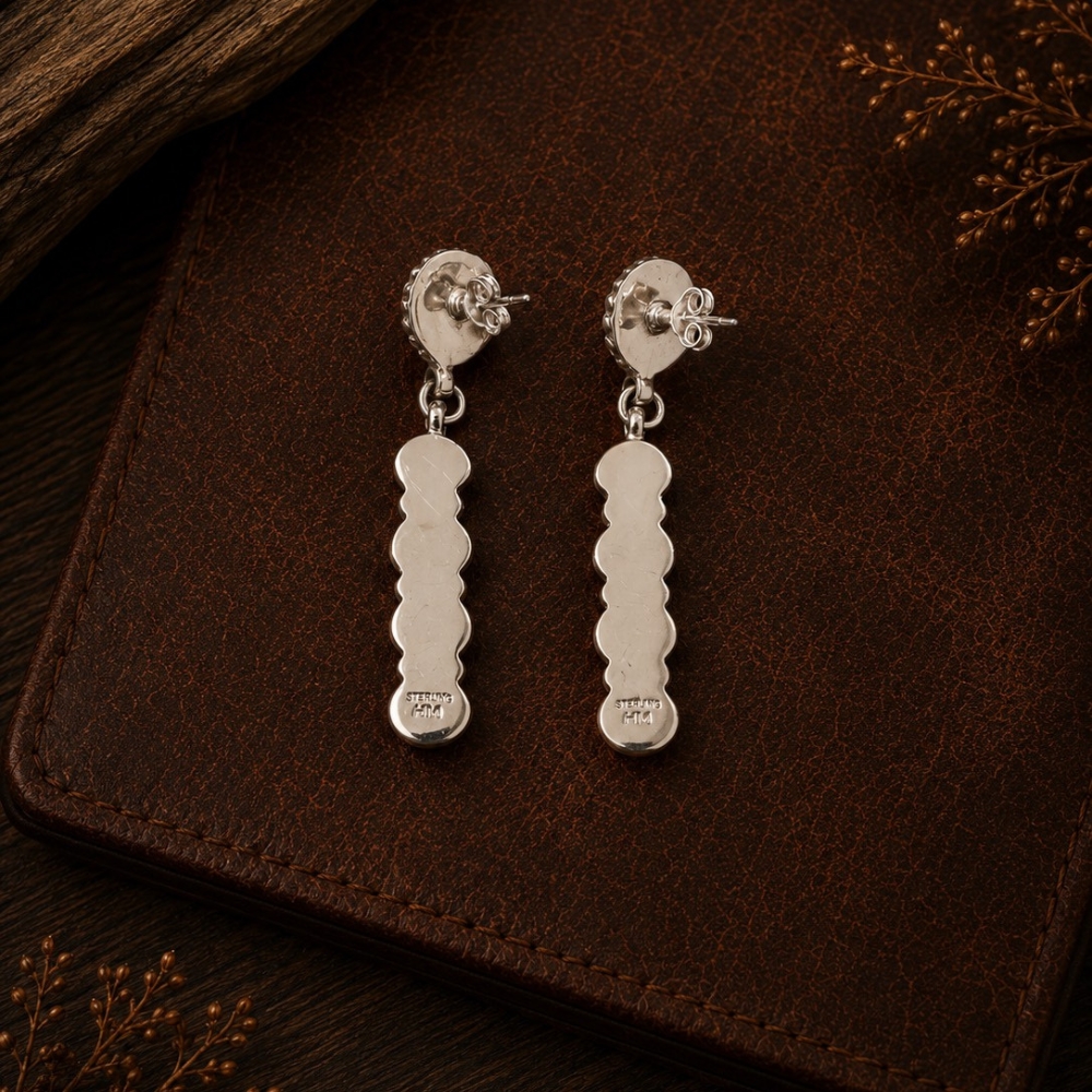 Kingman Trail Turquoise Earrings – Image 2