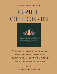 Grief Check in – Image 1
