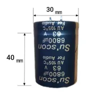 6800uf 63V Electrolytic Capacitor – Image 4