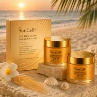 SunCell+ Golden Glow Vacation Pack - 2 x 4 oz – Image 1