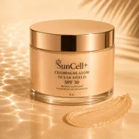 SunCell+ Champagne Glow Ocean Shield SPF 30 – 8 oz