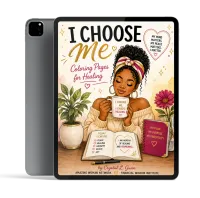 I Choose Me: Coloring Pages for Healing – Image 1