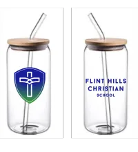 FHCS 16 oz. Glass Tumbler – Image 1