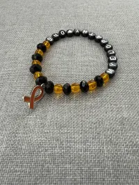 Bracelet - Handmade With Myelopathy.org Beads & Various Charms – 2