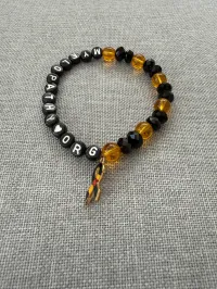 Bracelet - Handmade With Myelopathy.org Beads & Various Charms – 3