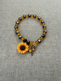 Bracelet - Handmade With Myelopathy.org Beads & Various Charms – 6
