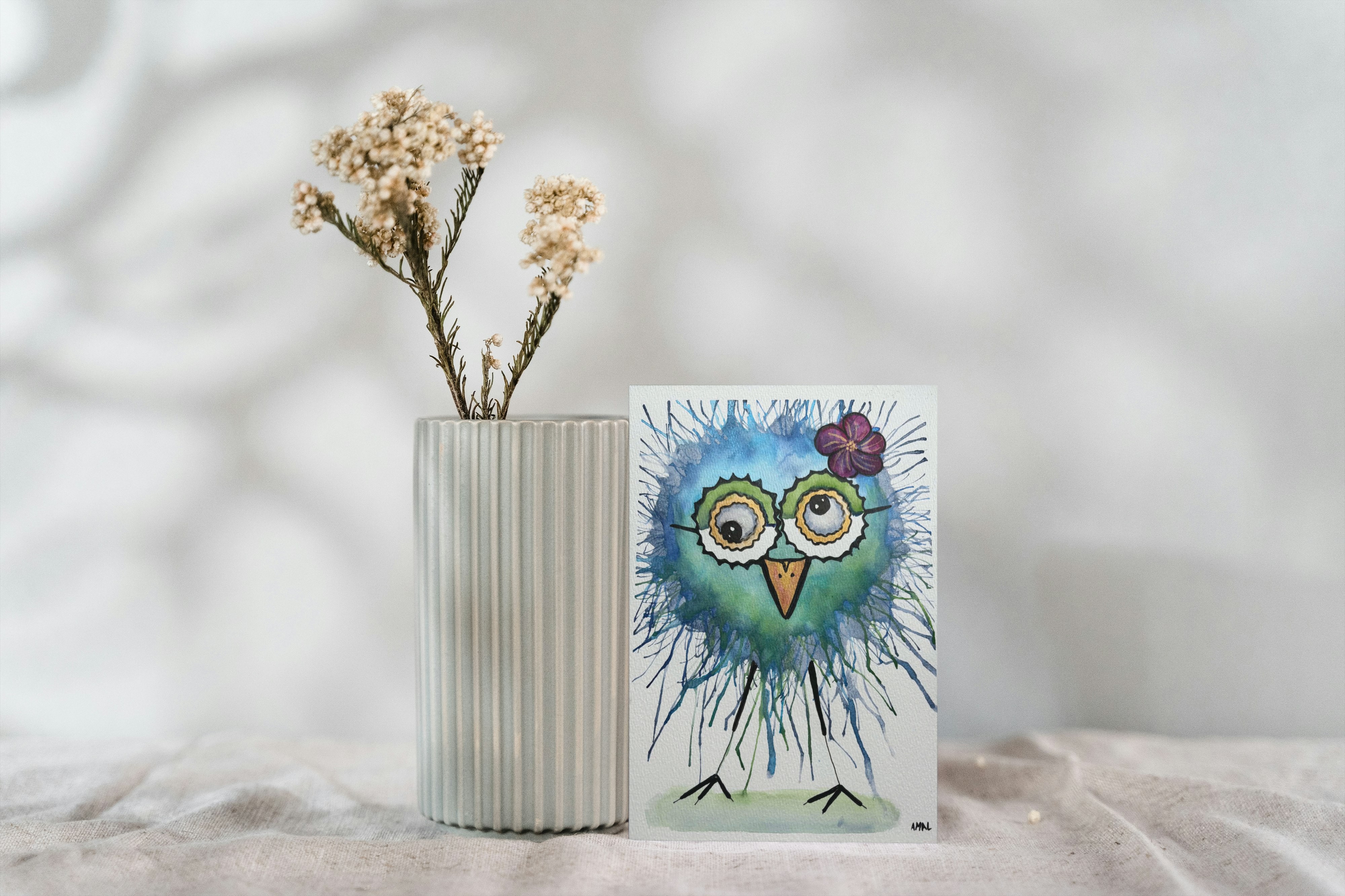 Fine Art Greetings Cards From Original Watercolour - 10 Pack - Set 2 – Image 11