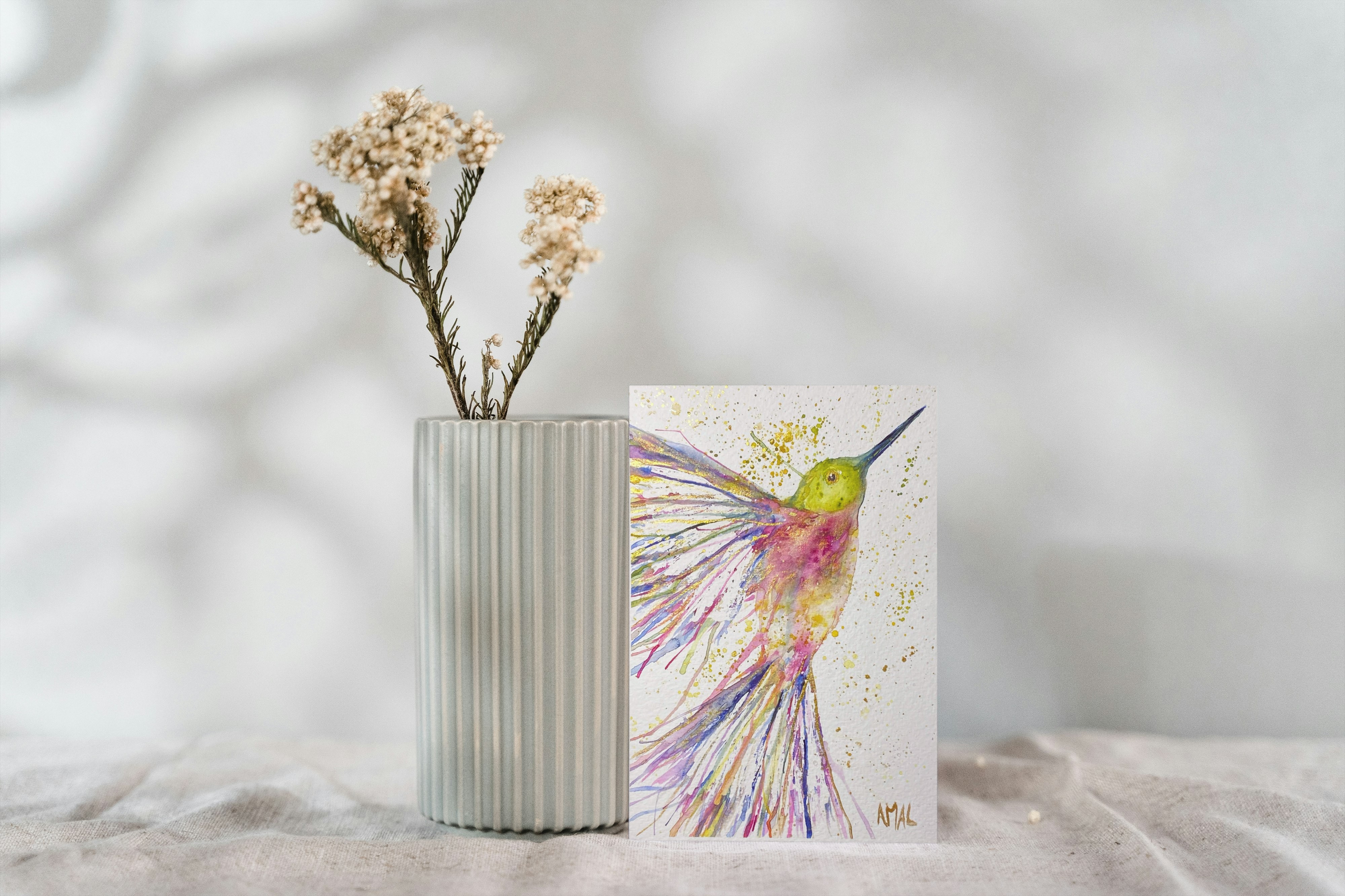Fine Art Greetings Cards From Original Watercolour - 10 Pack - Set 2 – Image 7