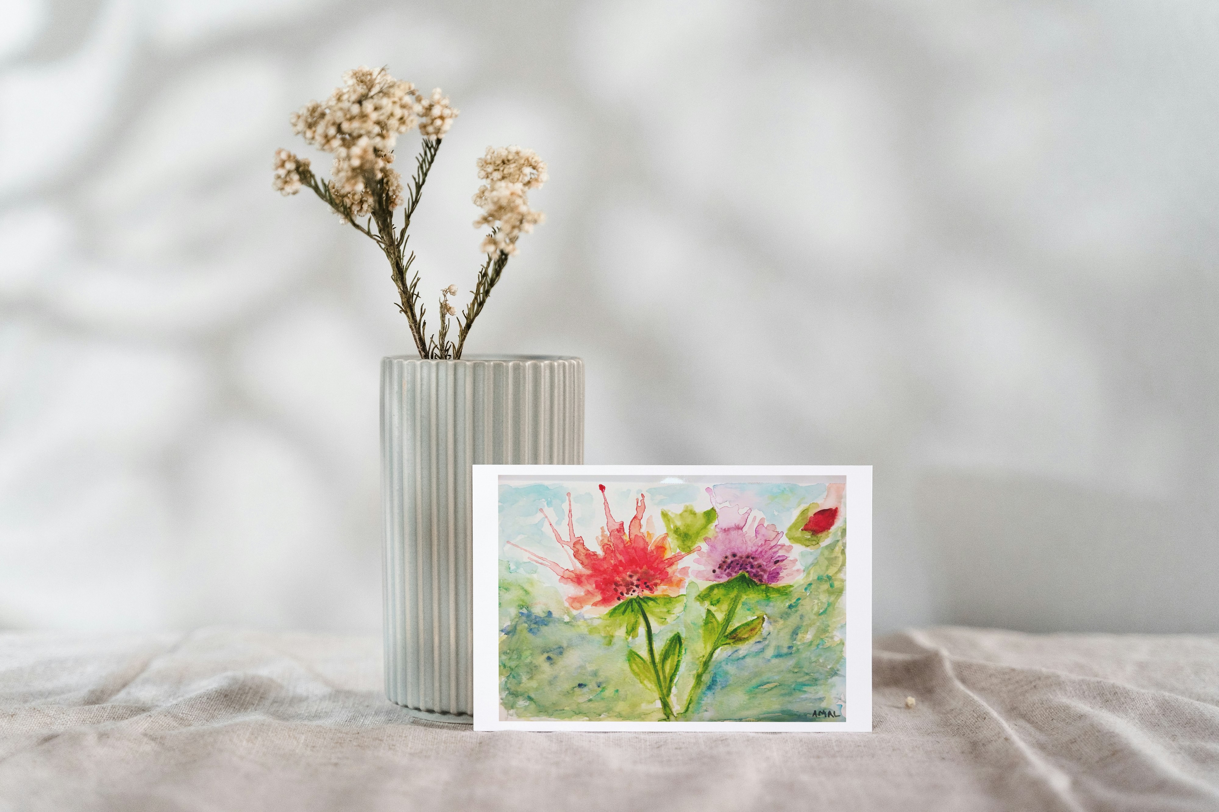 Fine Art Greetings Cards From Original Watercolour - 10 Pack - Set 2 – Image 6