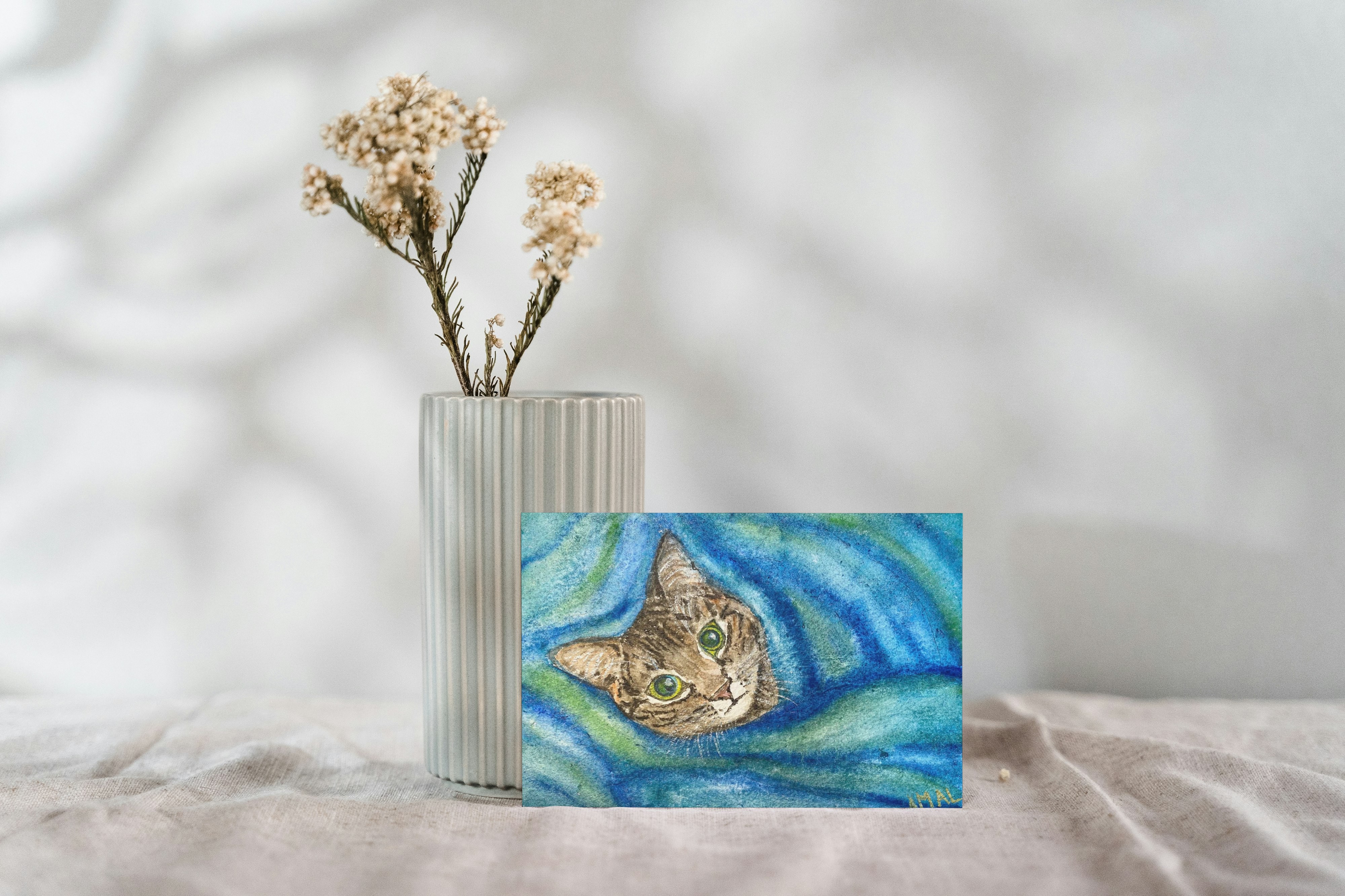 Fine Art Greetings Cards From Original Watercolour - 10 Pack - Set 1 – Image 9