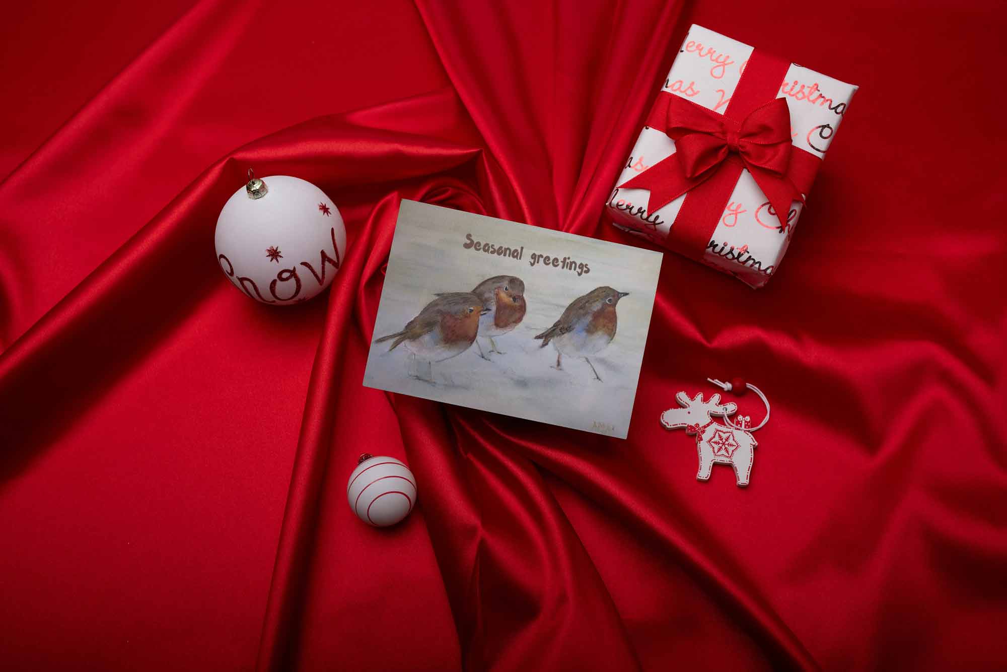 Christmas Card Pack Of 10 With 5 Different Designs - Set 1 – Image 7