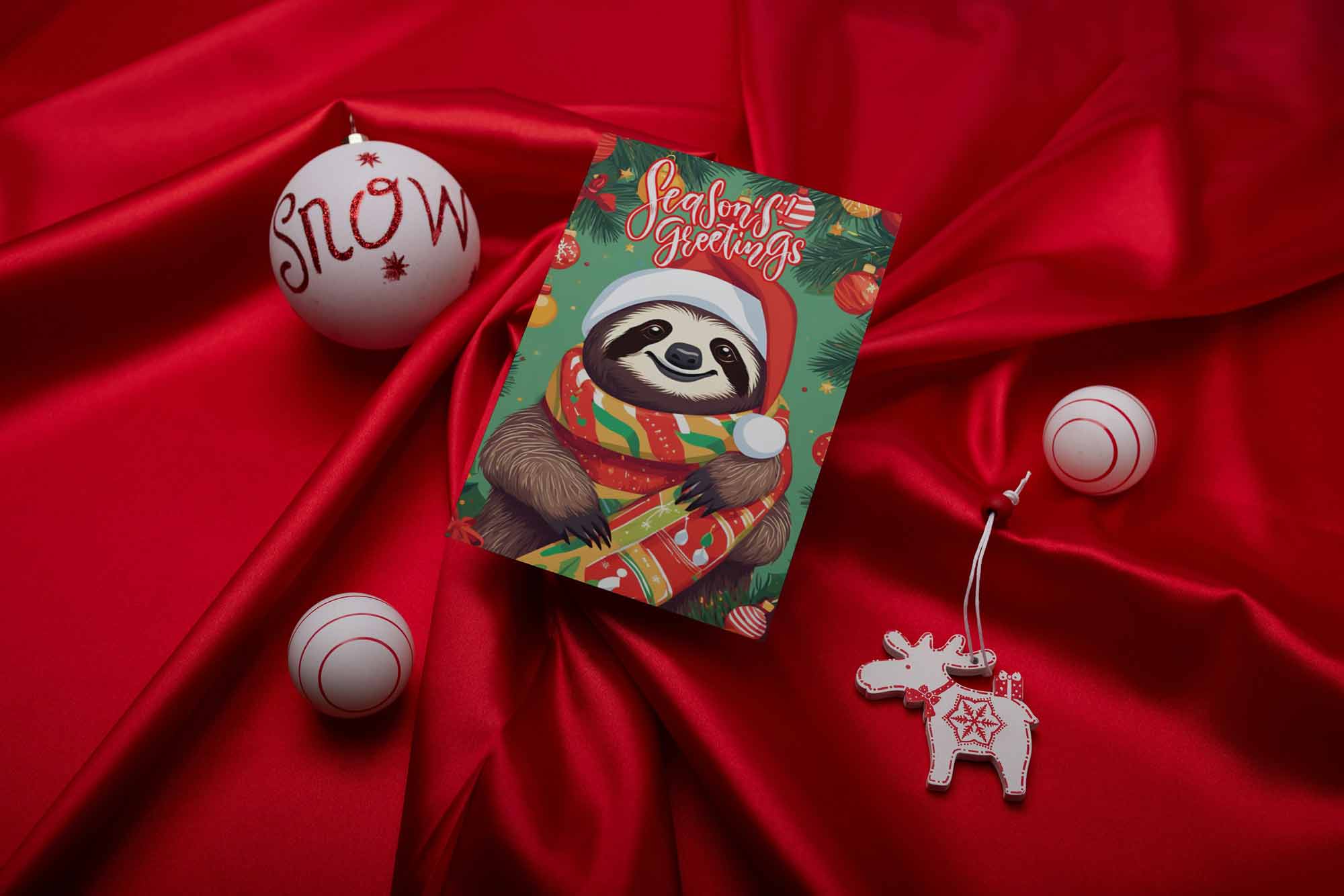 Christmas Card Pack Of 10 With 5 Different Designs - Set 2 – Image 7