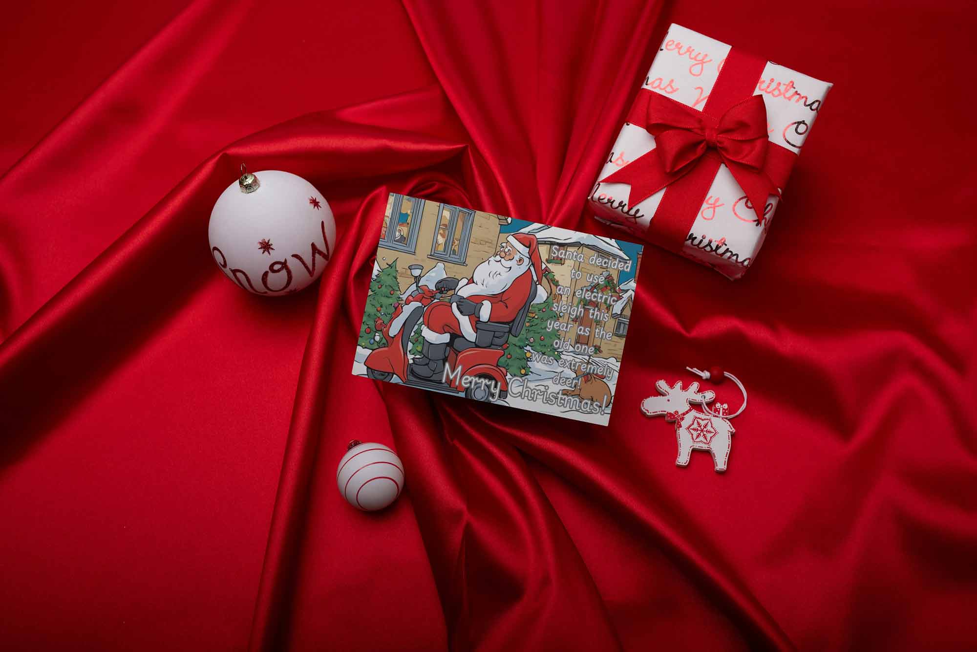 Christmas Card Pack Of 10 With 5 Different Designs - Set 2 – Image 3