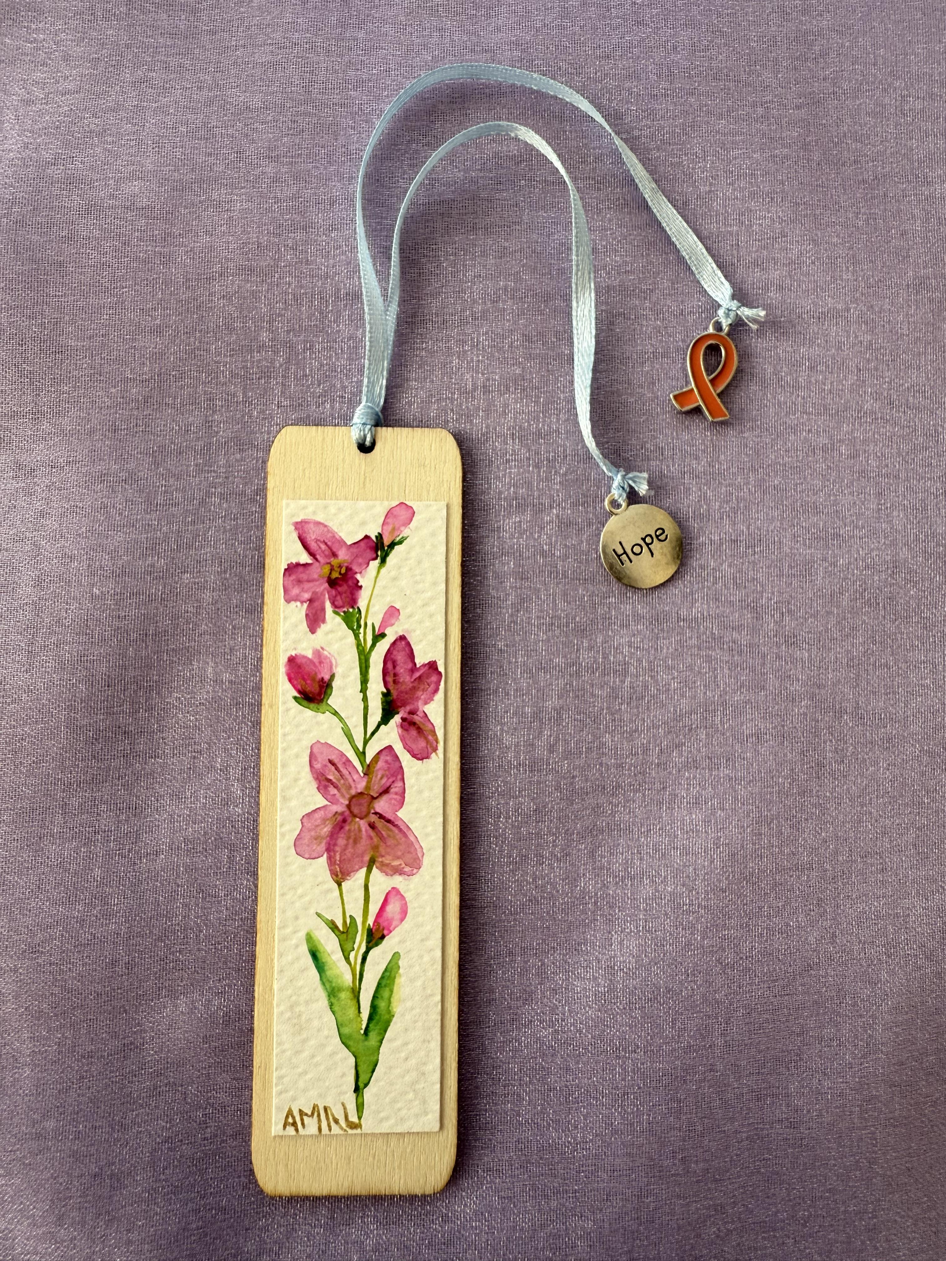 Bookmark With Original Hand Painted Watercolour Art – 3