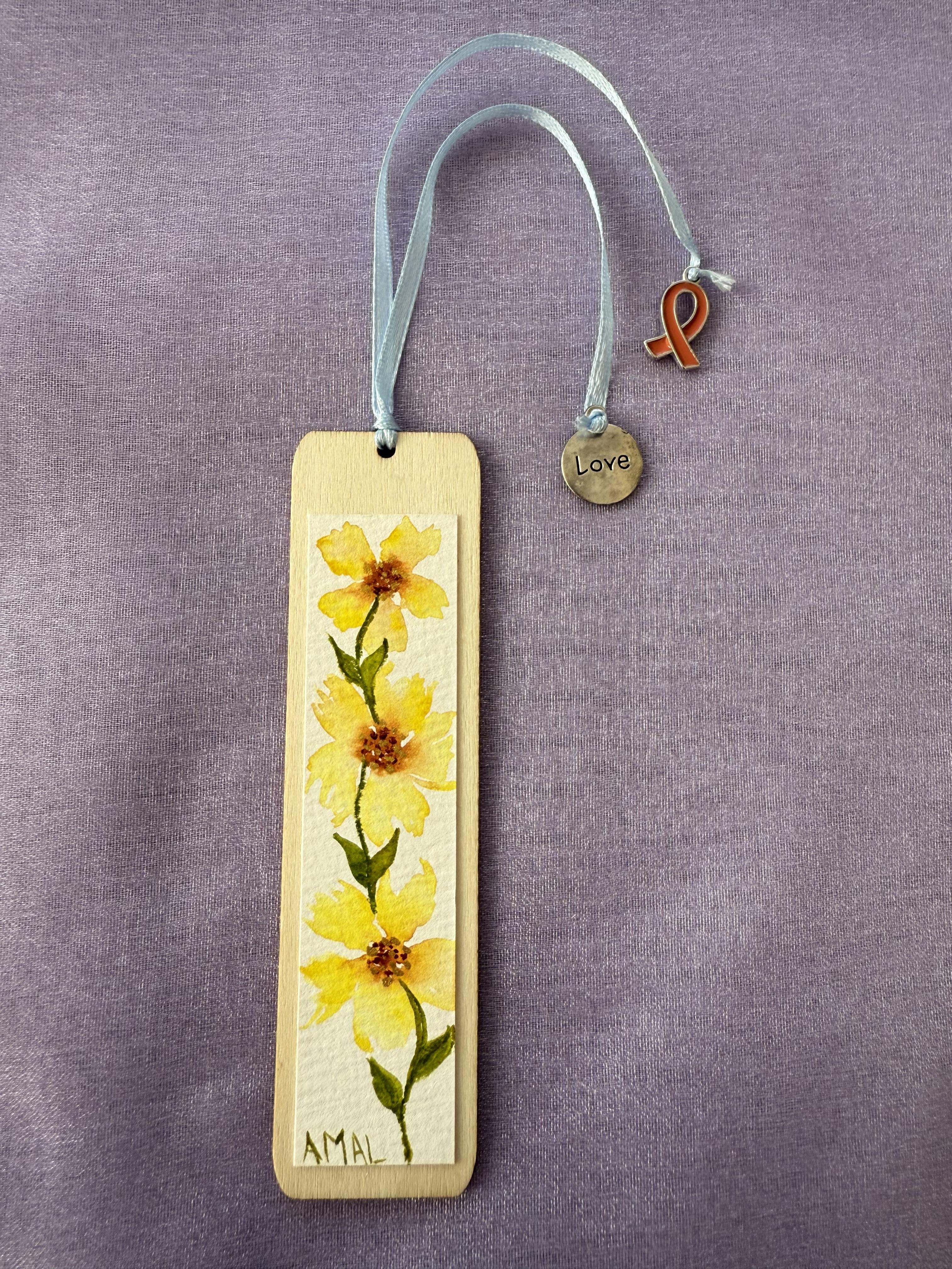 Bookmark With Original Hand Painted Watercolour Art – 4