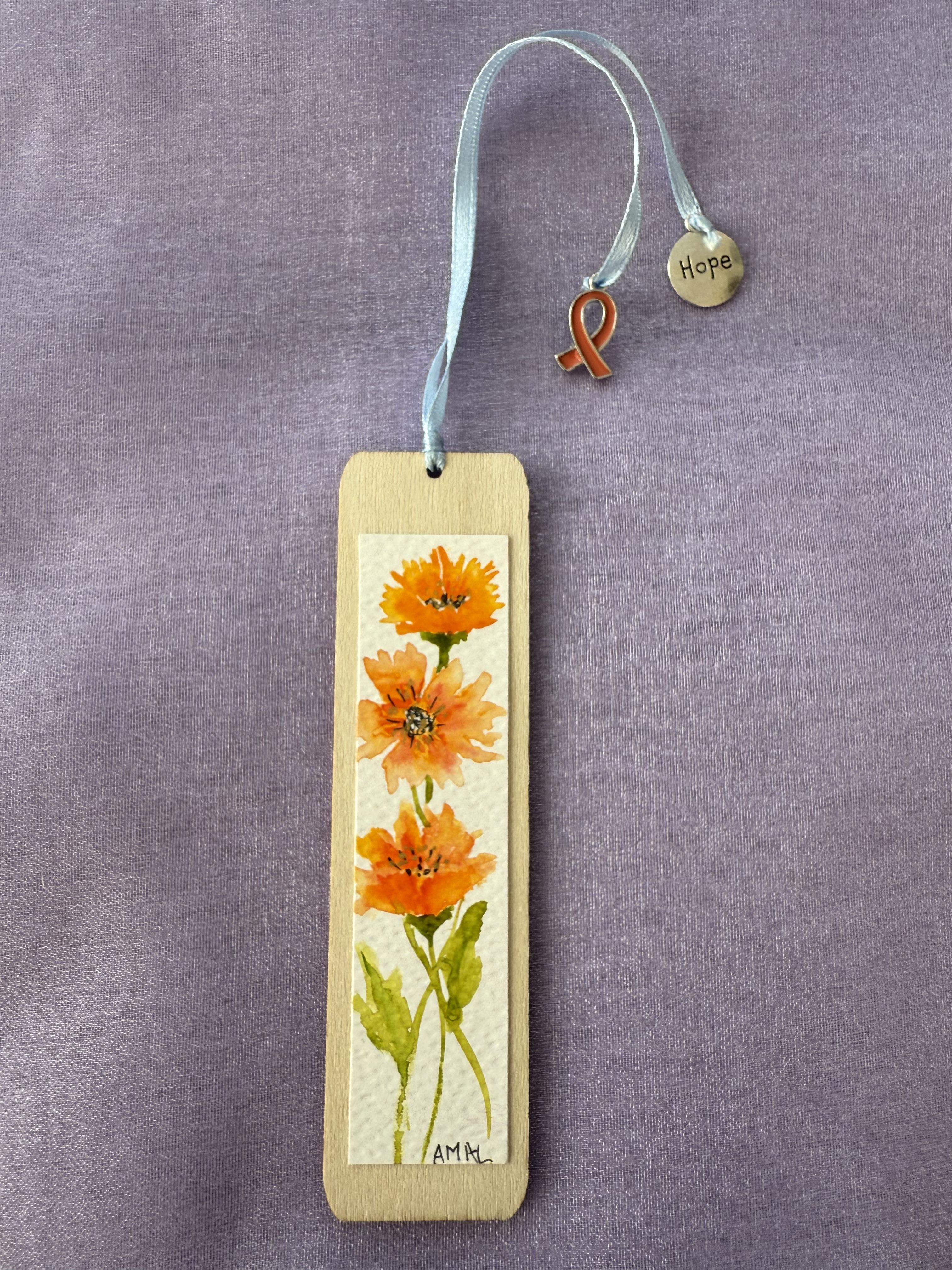 Bookmark With Original Hand Painted Watercolour Art – 5
