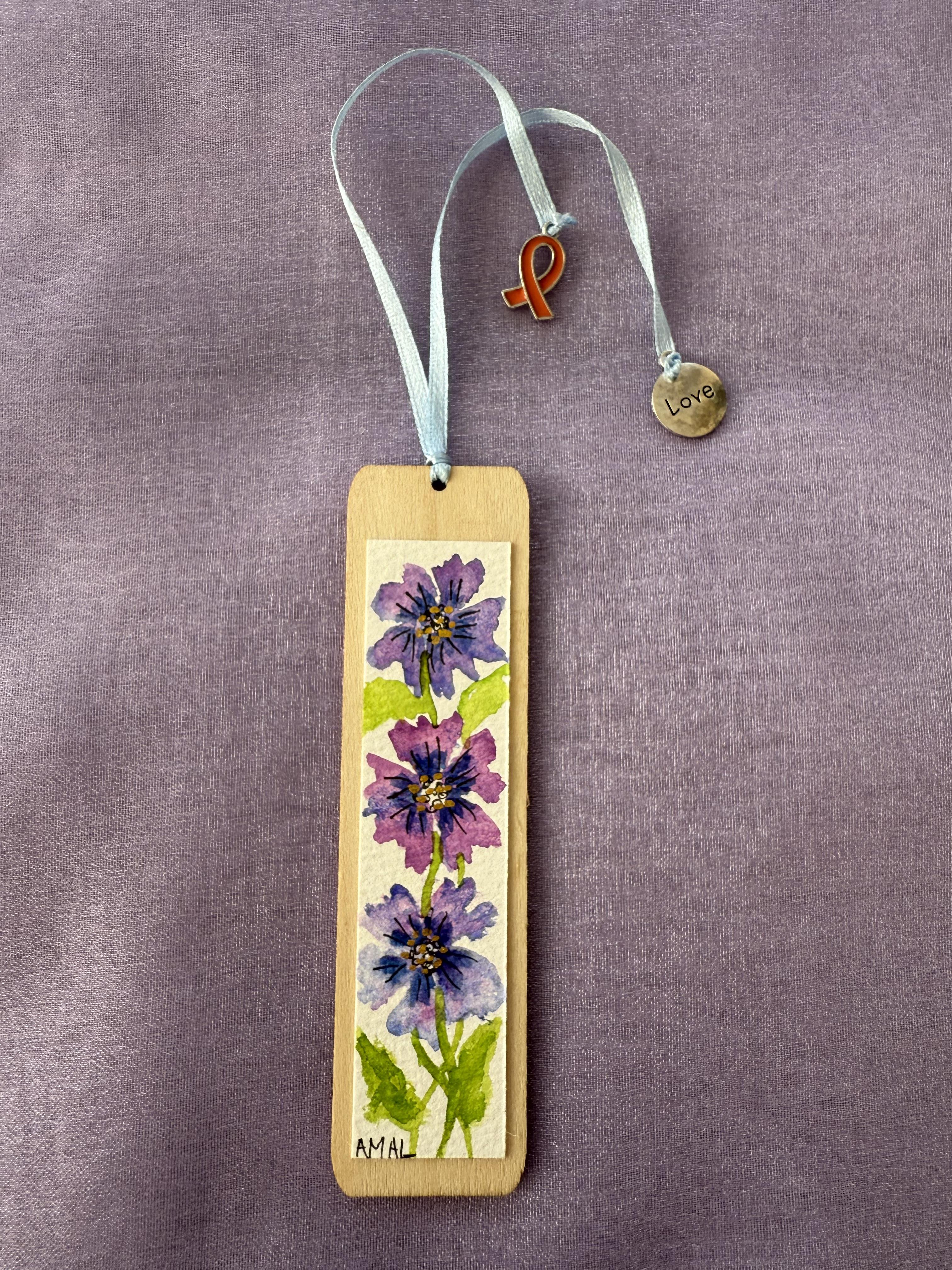 Bookmark With Original Hand Painted Watercolour Art – 6