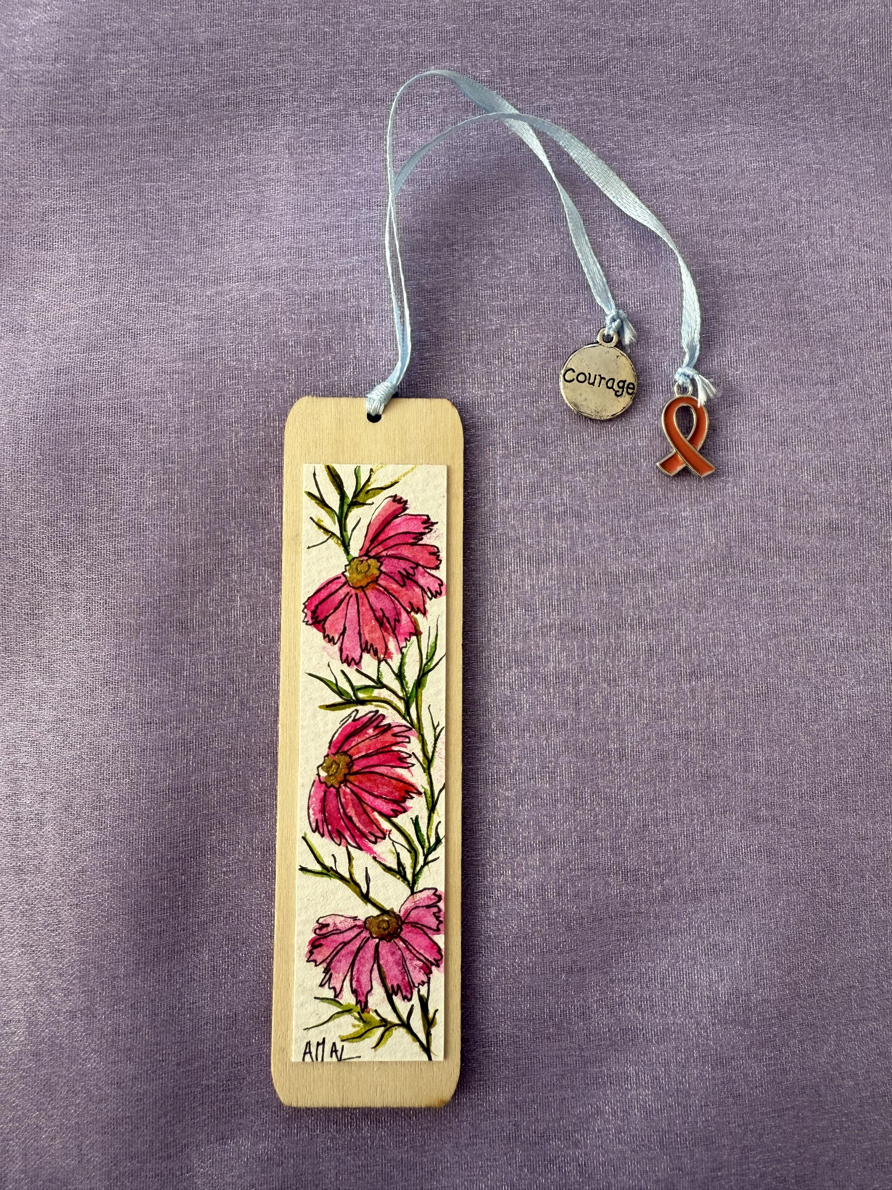 Bookmark With Original Hand Painted Watercolour Art – 10
