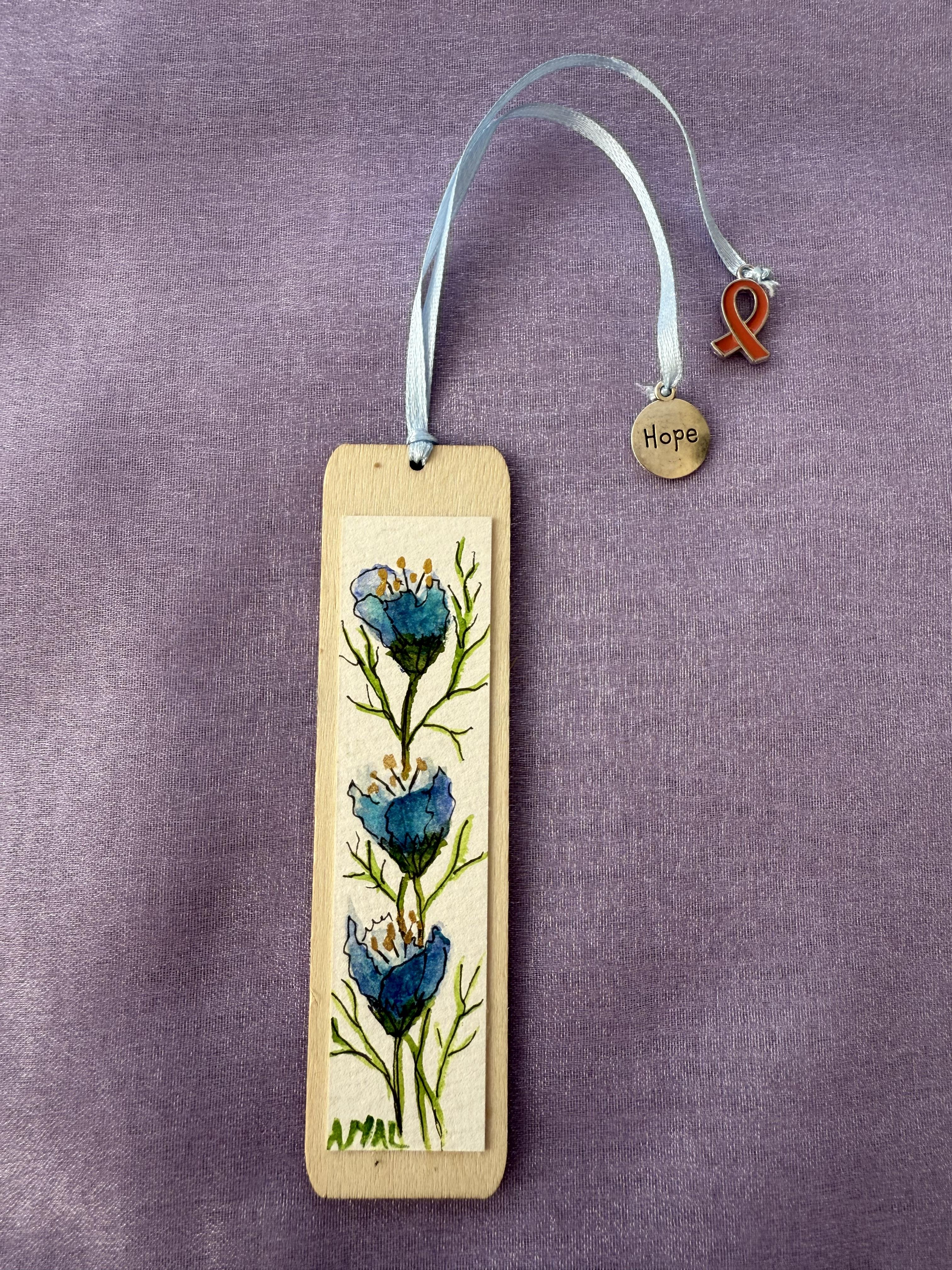 Bookmark With Original Hand Painted Watercolour Art – 9