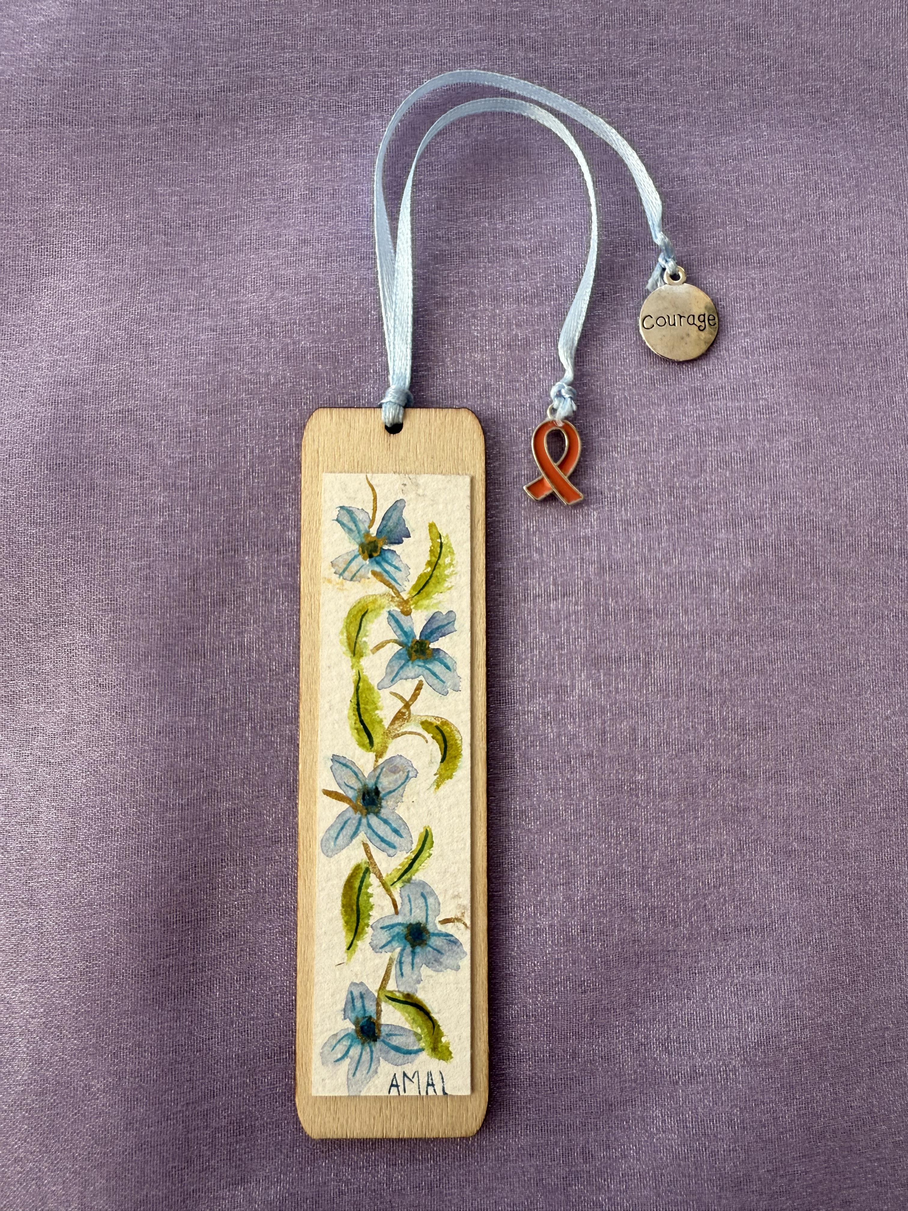 Bookmark With Original Hand Painted Watercolour Art – 11