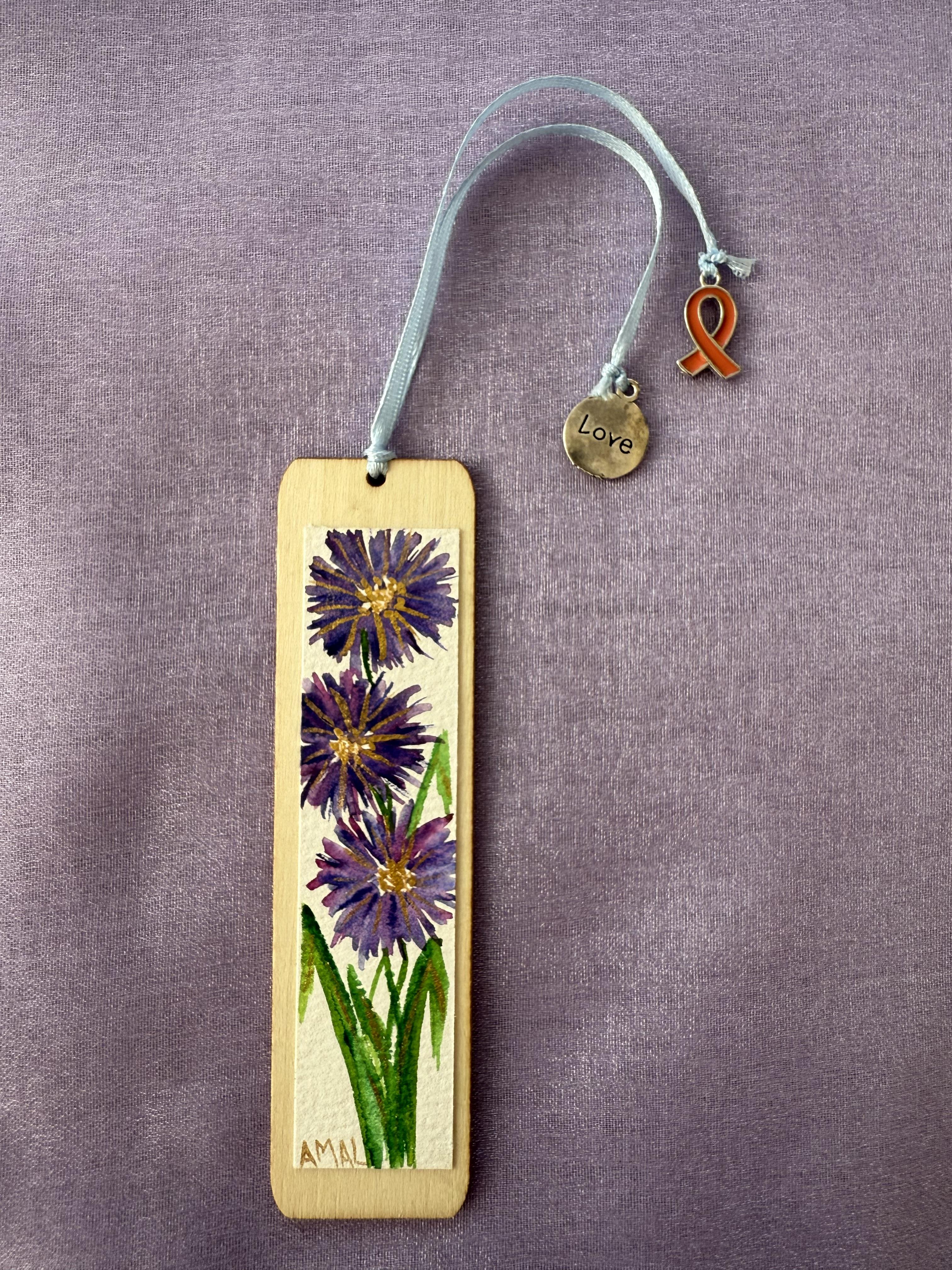 Bookmark With Original Hand Painted Watercolour Art – 12