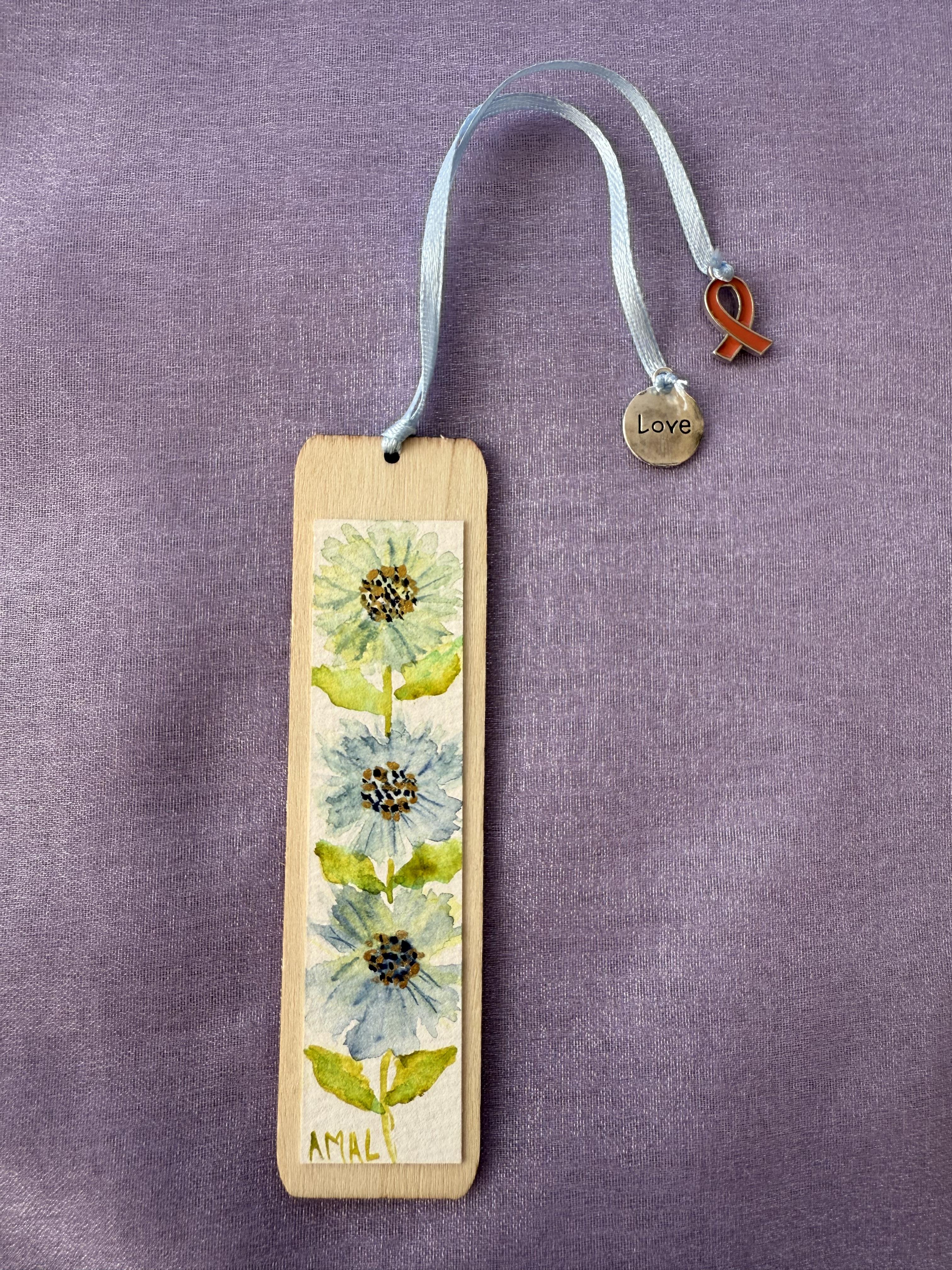 Bookmark With Original Hand Painted Watercolour Art – 14