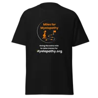 Miles For Myelopathy Classic Tee – S, Black