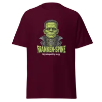 Franken-Spine Unisex T – M, Maroon