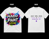 Hard In The Paint RGV T-Shirt – Version 2 (Clean Design) – Image 1