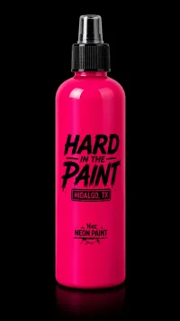 Hard in the Paint Neon Paint Bottle – Pink 16oz Spray Bottles – Image 1