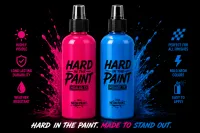 Hard in the Paint Neon Paint Bundle – Pink & Blue 16oz Spray Bottles – Image 1
