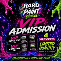  Hard In The Paint VIP Admission - 4 Ticket Squad Pack – Image 1