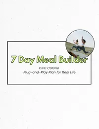 1500 Calorie 7 Day Meal Builder – Image 1