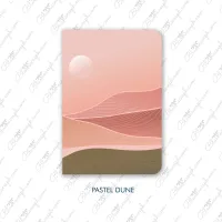 Handbound Pocket Notebook Collection | Set of 4 Fountain Pen Journals – Pastel Dune, 3.5 x 5.5 inches, 80 gsm