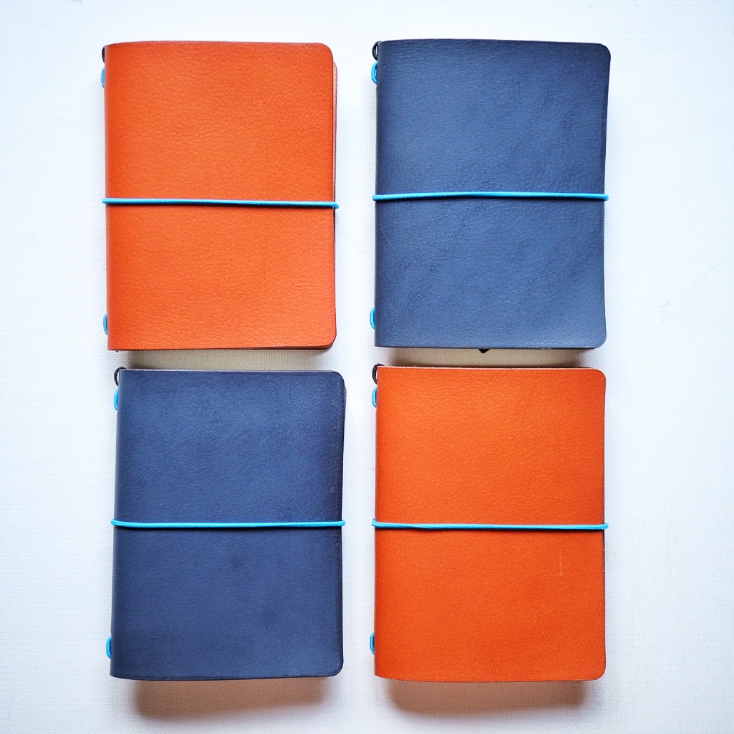 Atelier Leather Notebook — Passport Size (TN‑Style Refillable Journal) – Image 1