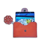 Handmade Leather Card Holder – Slim, Stylish, & Functional – Image 5