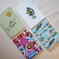 FOUR CURRENTS Passport Notebook Collection | Set of 4 Pocket Journals – Image 1