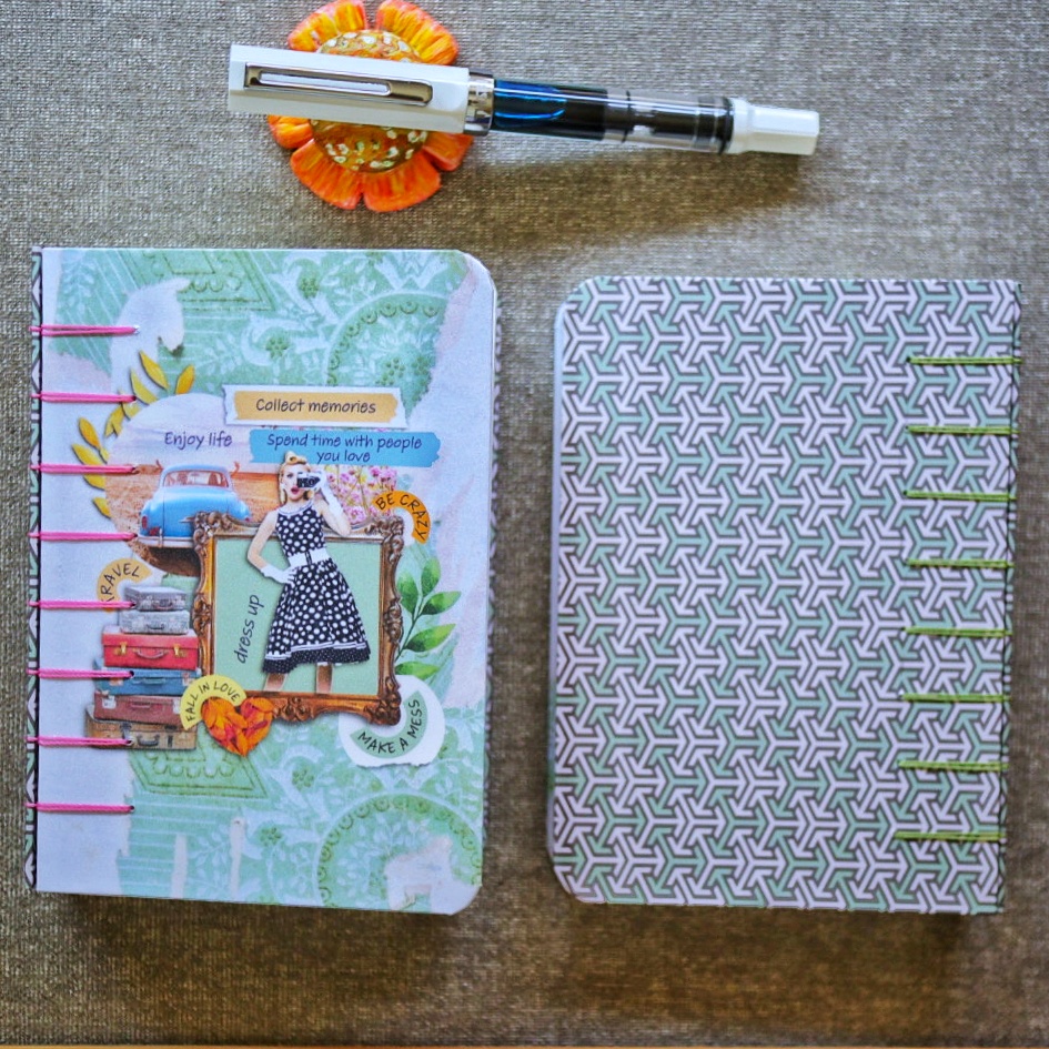 A6 Secret Belgian Bound Notebook – The In Between Days Collection | 200 Pages – The Muse, Grid | 5mm