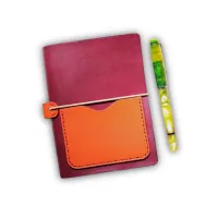No. 5 Utility Journal | Lightweight A6 Leather Journal – Image 1